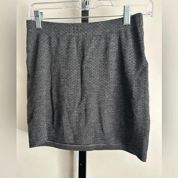 Icebreaker Merino Wool Charcoal Pencil Skirt - Picture 3 of 4